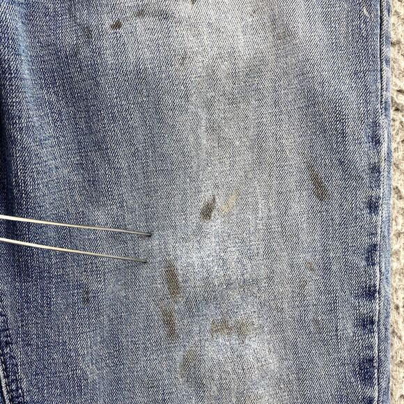 Ariat M4 Jeans 32 x 32*Blue Low Rise Straight Leg Denim Pants Western Work Men's - Picture 5 of 16